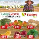 Folleto Soriana Super Martes y Miércoles del Campo 17 y 18 de agosto 2021