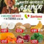 Folleto Soriana Super Martes y Miércoles del Campo 24 y 25 de agosto 2021