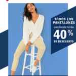 En Old Navy 40% de descuento en pantalones sólo hoy