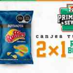 Cupón 7-Eleven 2x1 en Ruffles Botanota