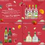 3x2 en Bacardí, William Lawsons y tequila Patrón en Bodegas Alianza