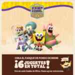 Burger King juguetes Bob Esponja Kamp Koral GRATIS en Combo King Jr.