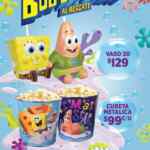 Cinépolis combos Bob Esponja al Rescate con vaso y cubeta metálica desde $99