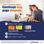 Promoción Construrama Construye Hoy y Paga Después: recibe hasta $1,000 en tarjeta de regalo