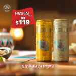 Ofertas cervezas Promo Pa' la Bandera desde $40 pesos