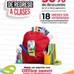 En Office Depot hasta 50% de descuento en útiles escolares para este Regreso a Clases