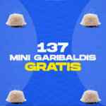 137 mini garibaldis gratis en Pastelerías El Globo participantes hoy miércoles