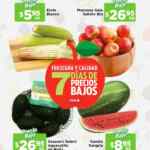 Ofertas HEB 7 días de precios bajos en frutas y verduras del 14 al 20 de septiembre 2021