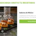 Recetario Gratis Sabores de México cortesía de Kiwilimón y Monte Xanic