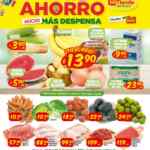 Ofertas Mi Tienda del Ahorro en frutas, verduras y carnes del 21 al 23 de septiembre
