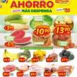 Ofertas Mi Tienda del Ahorro en frutas, verduras y carnes del 7 al 9 de septiembre 2021