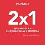 Promociones Mumuso: 2X1 en maquillaje, cuidado facial y bisutería, fundas para celular a $29 y más