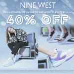 40% de descuento en segundo par de sneakers en tiendas Nine West esta semana