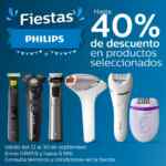 Promoción Fiestas Philips: Hasta 40% de descuento + envío gratis + hasta 6 msi