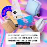 En Sally llévate una cosmetiquera a elección de regalo en compras a partir de $500
