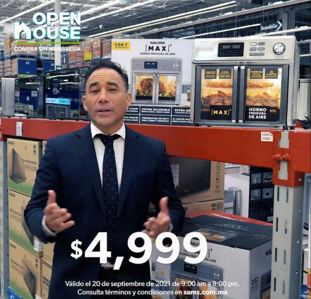 Sams Club Horas Extraordinarias Open House 20 de septiembre 2021