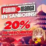 Quincena Panini Manga en Sanborns: 20% de descuento en mangas Panini