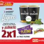 2x1 en Pase Platino en Selva Mágica si presentas un ticket de Oxxo de 2 Andatti Capuchino ligero