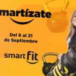 Promoción Smart Fit Smartízate: inscripción Gratis + primer mensualidad $99