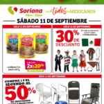 Folleto Soriana Grito del Ahorro del 10 al 19 de septiembre 2021