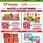 Folleto Soriana Grito del Ahorro del 10 al 19 de septiembre 2021