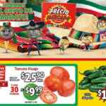 Ofertas Soriana Mercado en frutas y verduras 14 y 15 de septiembre 2021
