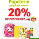 En Soriana 20% de descuento en papelería, útiles escolares y mochilas