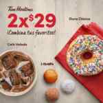 En Tim Hortons llévate 2 productos por $29 sólo hoy