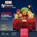 Promo Disfraz Patrio Turibus: Entrada gratis si vas disfrazado este 16 y 17 de septiembre ($50 sin disfraz)