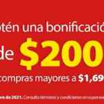 Código Walmart de $200 de bonificación en compras de $1,699