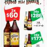 Ofertas cervezas Promo Pa' la Bandera desde $40 pesos