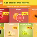 Ofertas Chedraui Martimiércoles de frutas y verduras 28 y 29 de septiembre 2021