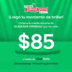 Promoción Krispy Kreme Uber Eats: Media docena de glaseada original por $85 este fin de semana