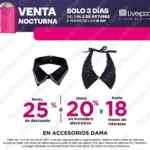 Promociones Venta Nocturna Liverpool octubre 2021 por departamento