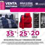 Promociones Venta Nocturna Liverpool octubre 2021 por departamento