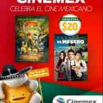 Promoción Cinemex Celebra el Cine Mexicano: Boletos a $20 para "Un Rescate de Huevitos" y "El Mesero"