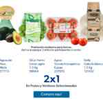 2x1 en frutas y verduras en el Open House de Sams Club