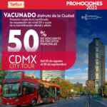 En Turibus circuitos a mitad de precio si muestras tu certificado de vacunación