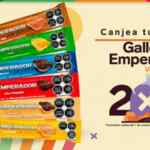 Cupón 2x1 galletas Emperador en 7-Eleven