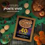 $40 pesos de descuento en pizzas medianas y grandes en Benedettis al pedir en tienda online y en la app