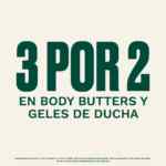 En The Body Shop 3x2 en body butters y geles de ducha