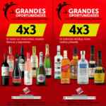En City Club 4x3 en vinos, whiskys, rones, vodkas y brandys
