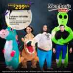 Disfraces inflables para adulto a $299 en City Club