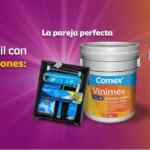 Compra una cubeta de pintura Vinimex Antibacterial en Comex y llévate gratis un kit de accesorios