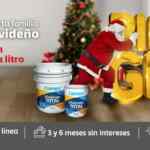 Promo Comex Regalón Navideño 2021: litro o galón de pintura Gratis