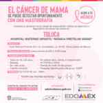 Mastografías Gratis para prevención del cáncer de mama en ubicaciones del Estado de México