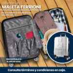 Promoción Ferrioni: Maleta a precio especial en compras a partir de $4,000