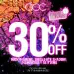 En GOC make up 30% de descuento en paletas de sombras