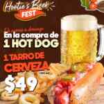Promoción Hooters Hootie’s Beer Fest: Compra un hot dog y llévate tarro de cerveza a $49