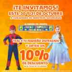 10% de descuento en jugueterías Julio Cepeda para niños que vayan disfrazados este fin de semana